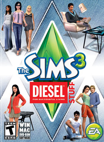 Кейген, ключ для The Sims 3: Diesel Stuff [v1.0 EN/RU]